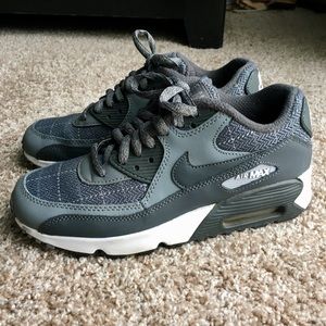 Nike Air Max 90s Grey tweed sneakers
